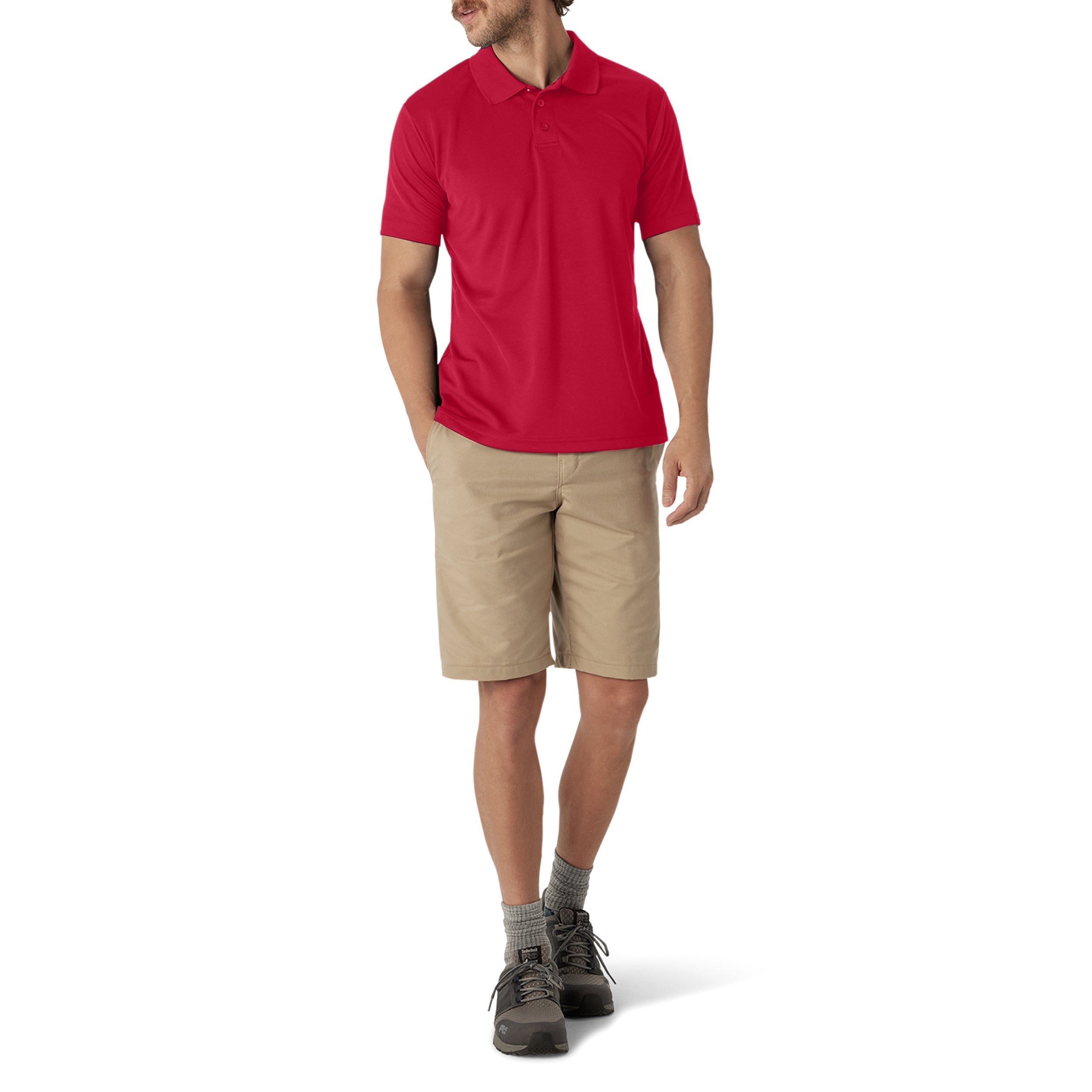 "Short Sleeve Performance Polo Shirt"
