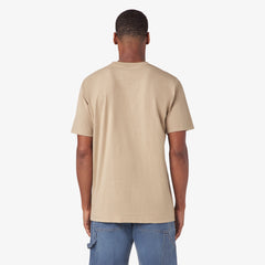 "Heavyweight Heathered Short Sleeve Pocket T-Shirt"