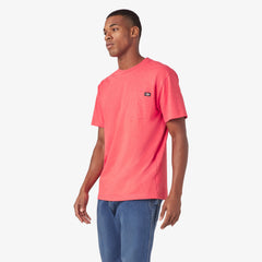 "Heavyweight Heathered Short Sleeve Pocket T-Shirt"