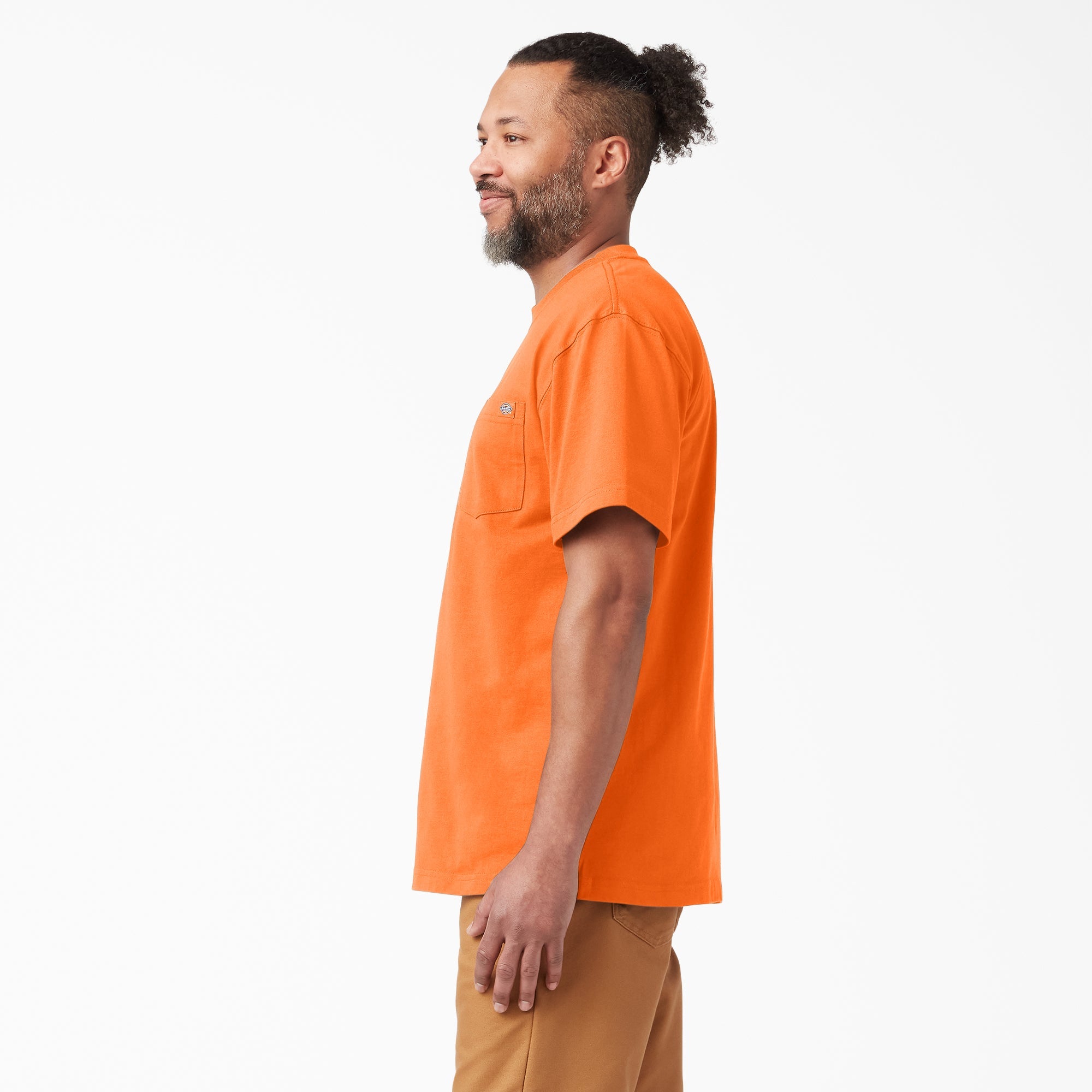 "Heavyweight Neon Short Sleeve Pocket T-Shirt"