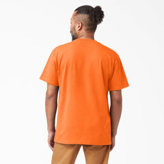 "Heavyweight Neon Short Sleeve Pocket T-Shirt"