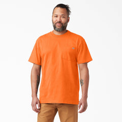 "Heavyweight Neon Short Sleeve Pocket T-Shirt"