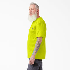 "Heavyweight Neon Short Sleeve Pocket T-Shirt"