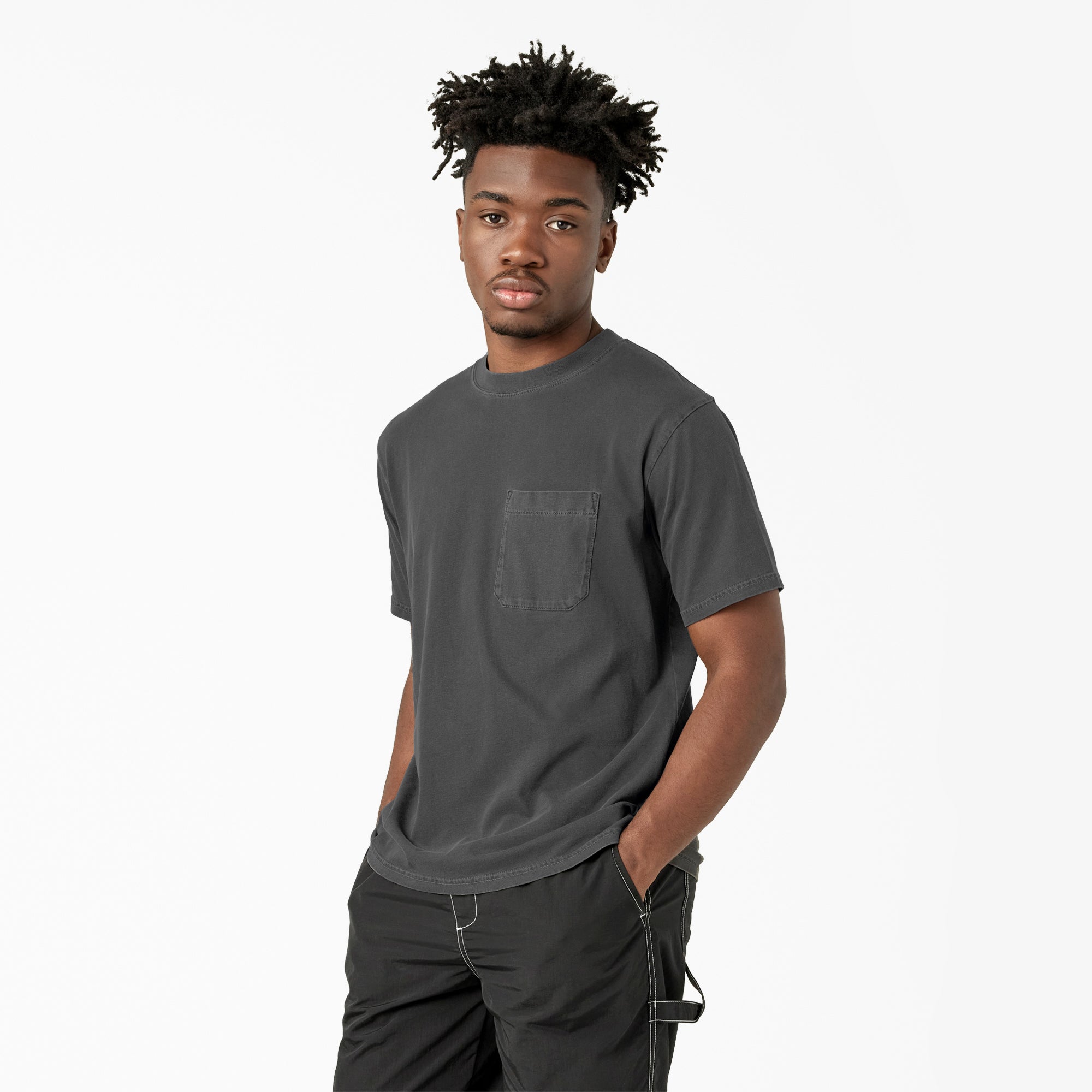 "Garment Dyed Pocket T-Shirt"