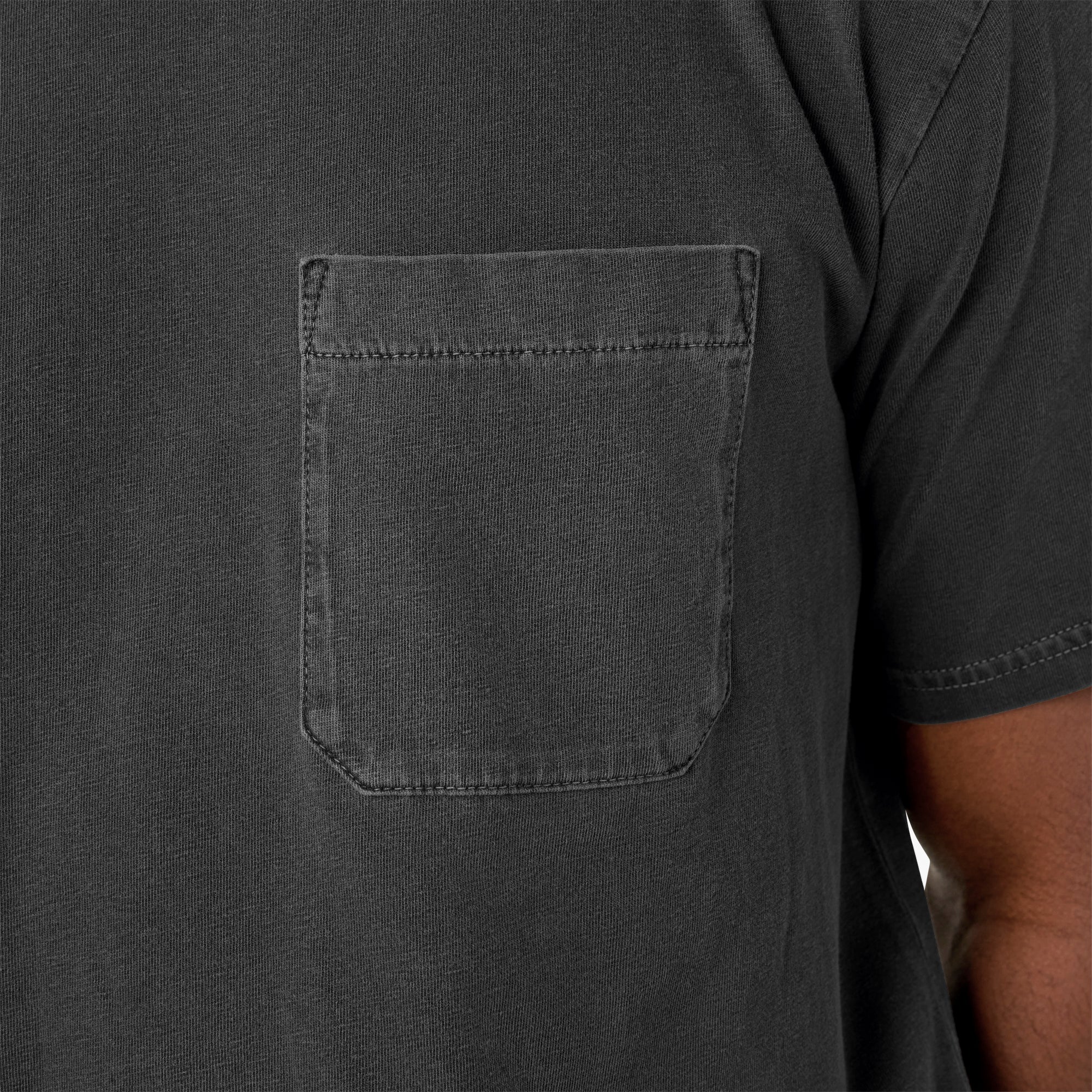 "Garment Dyed Pocket T-Shirt"