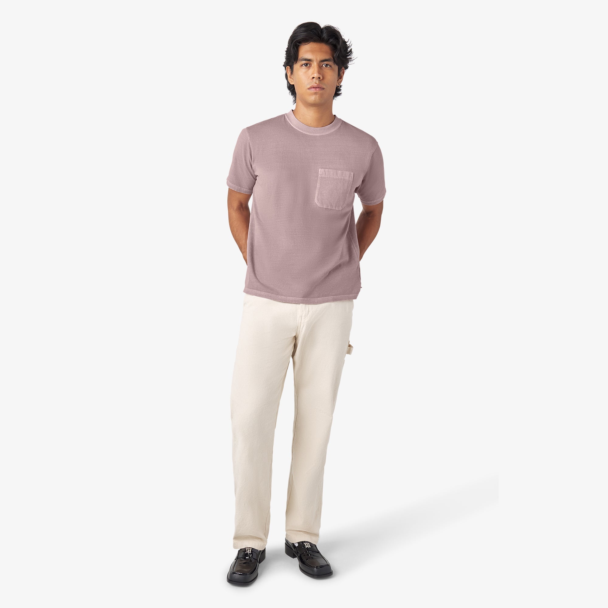 "Garment Dyed Pocket T-Shirt"