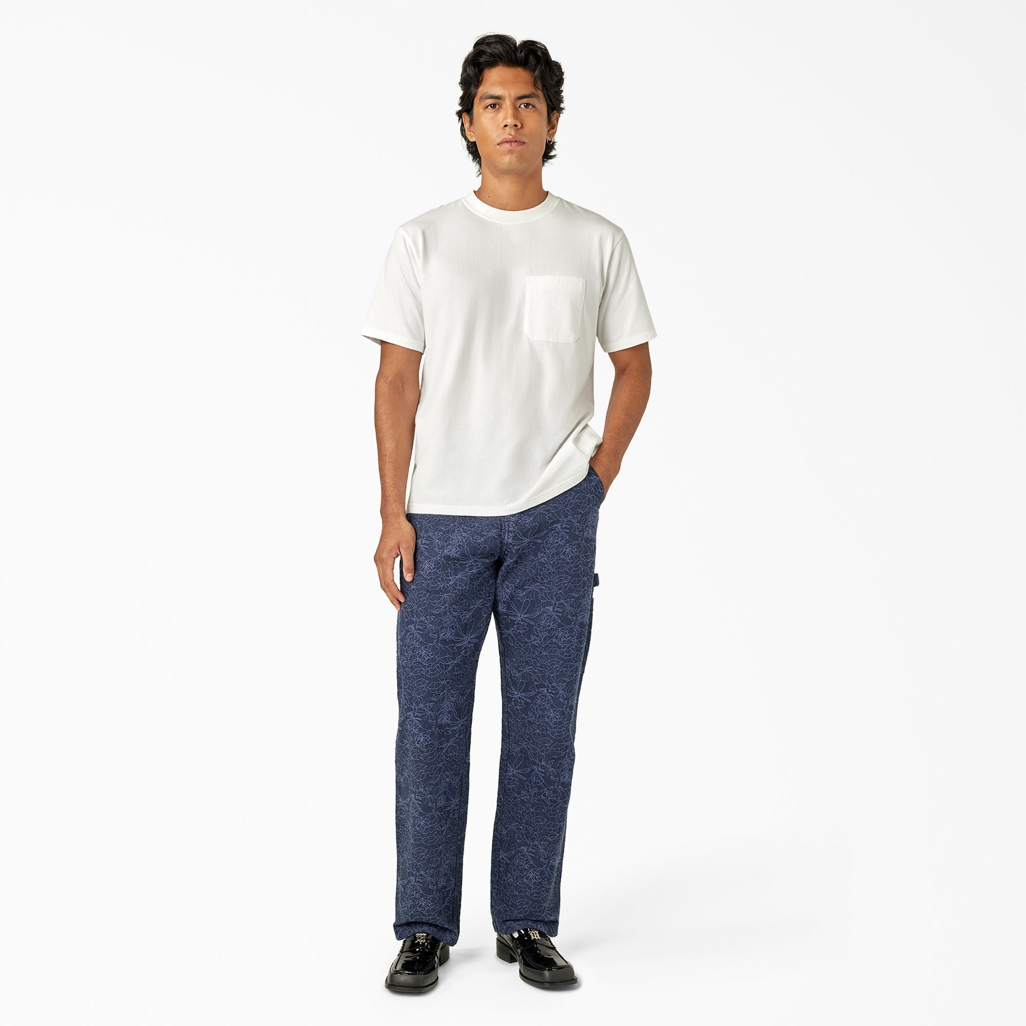 "Garment Dyed Pocket T-Shirt"
