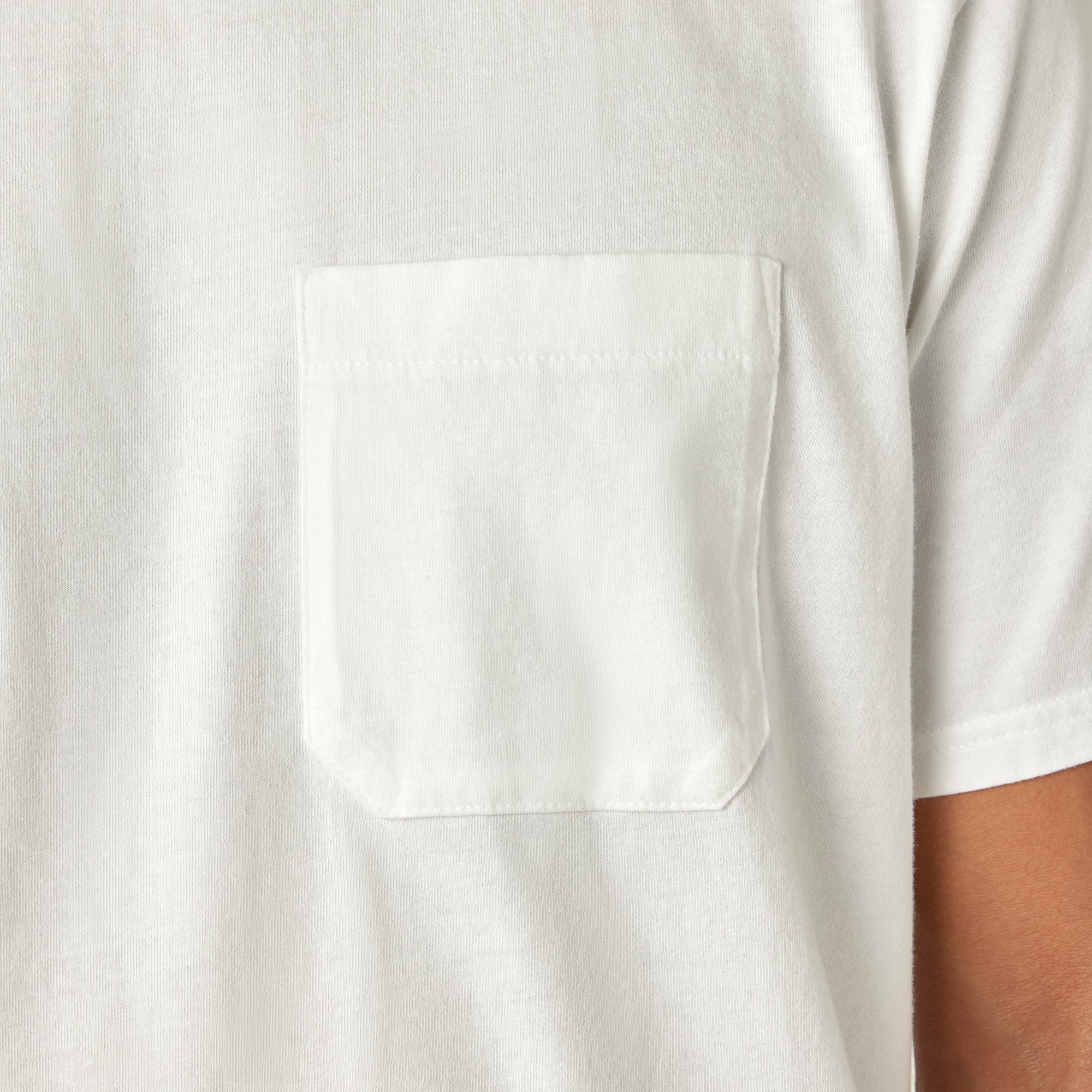 "Garment Dyed Pocket T-Shirt"