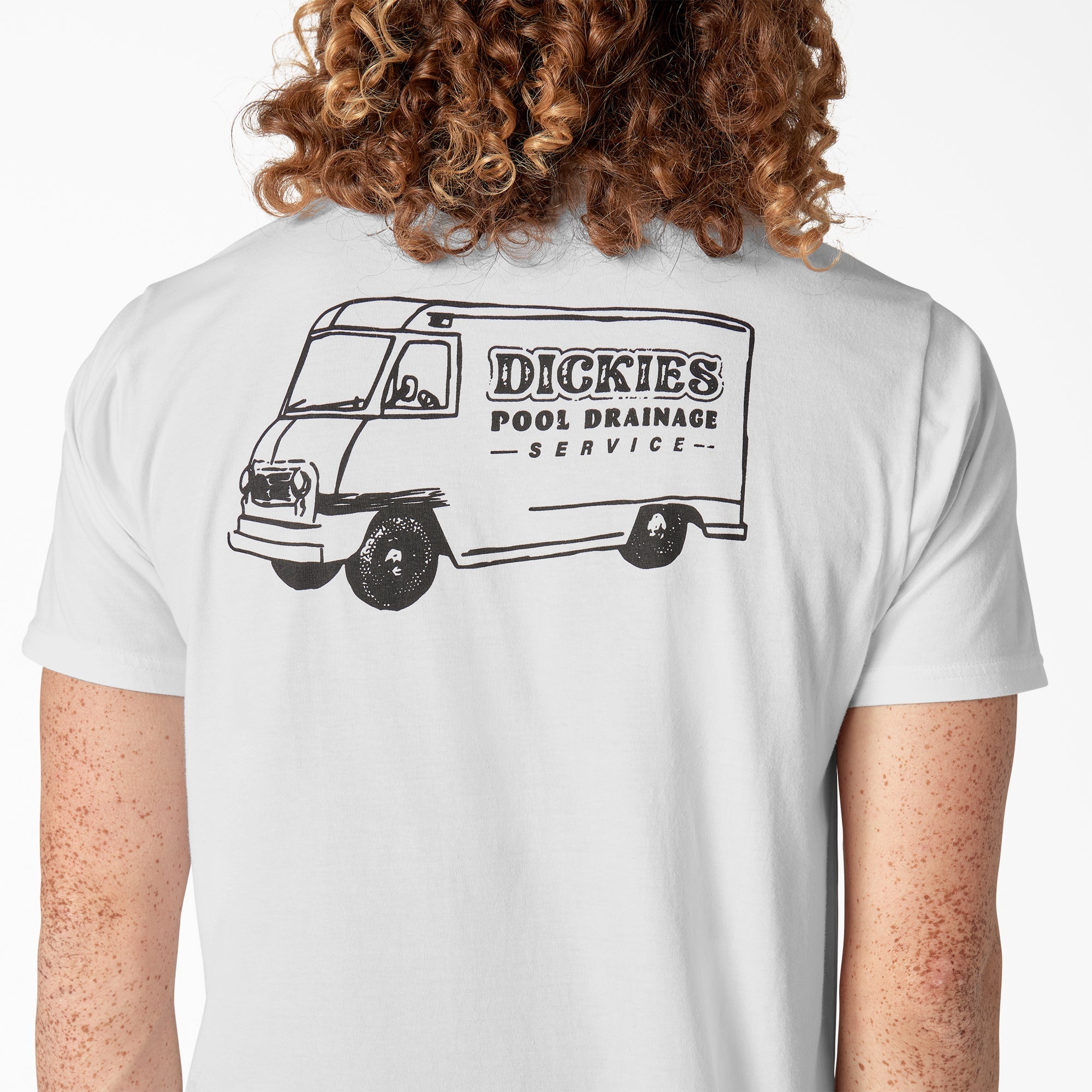 "Dickies Skateboarding Pool Drainage Graphic T-Shirt"