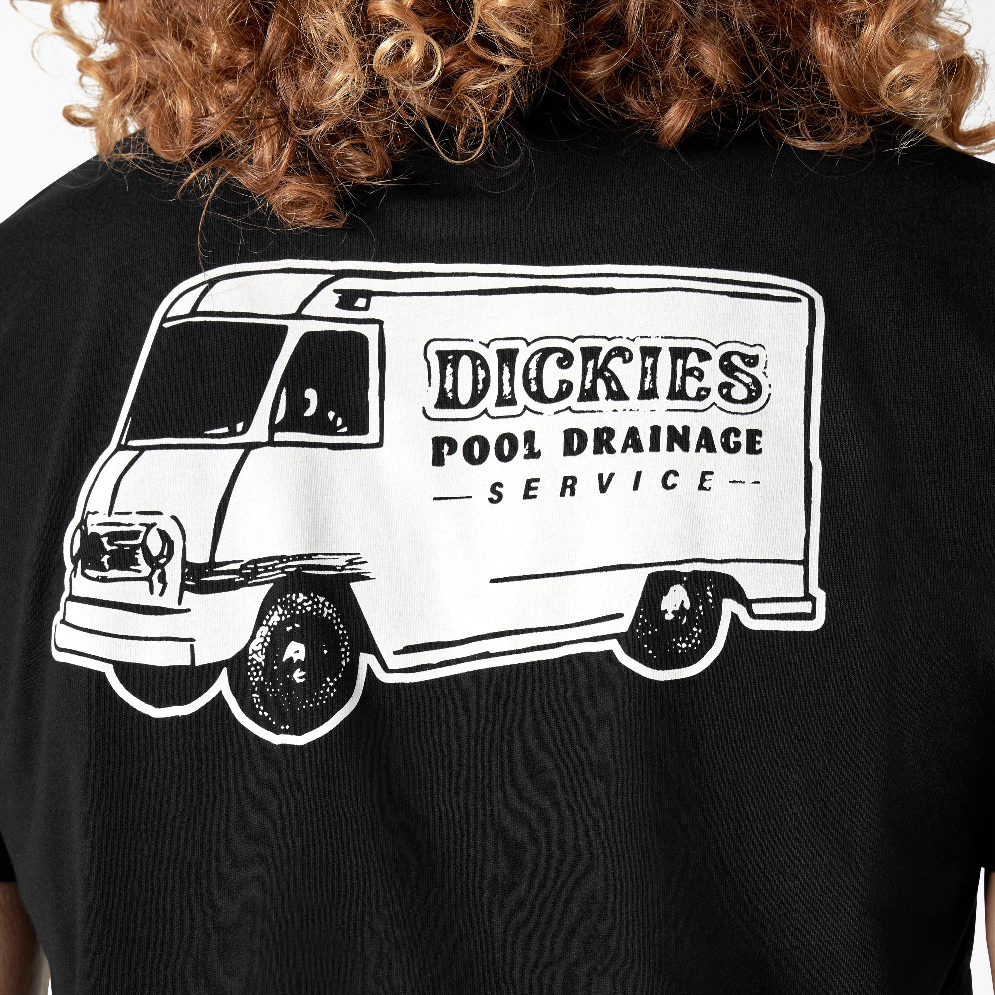 "Dickies Skateboarding Pool Drainage Graphic T-Shirt"