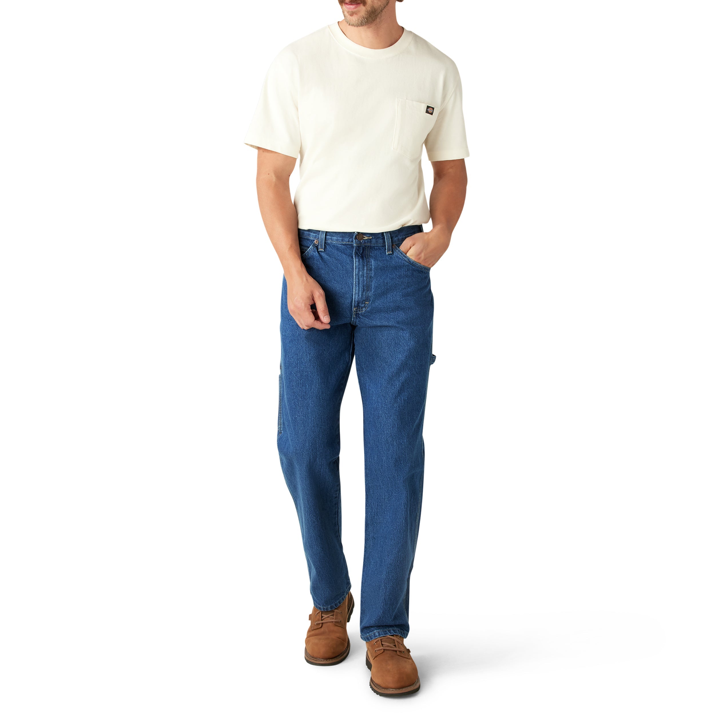 "Relaxed Fit Heavyweight Carpenter Jeans"