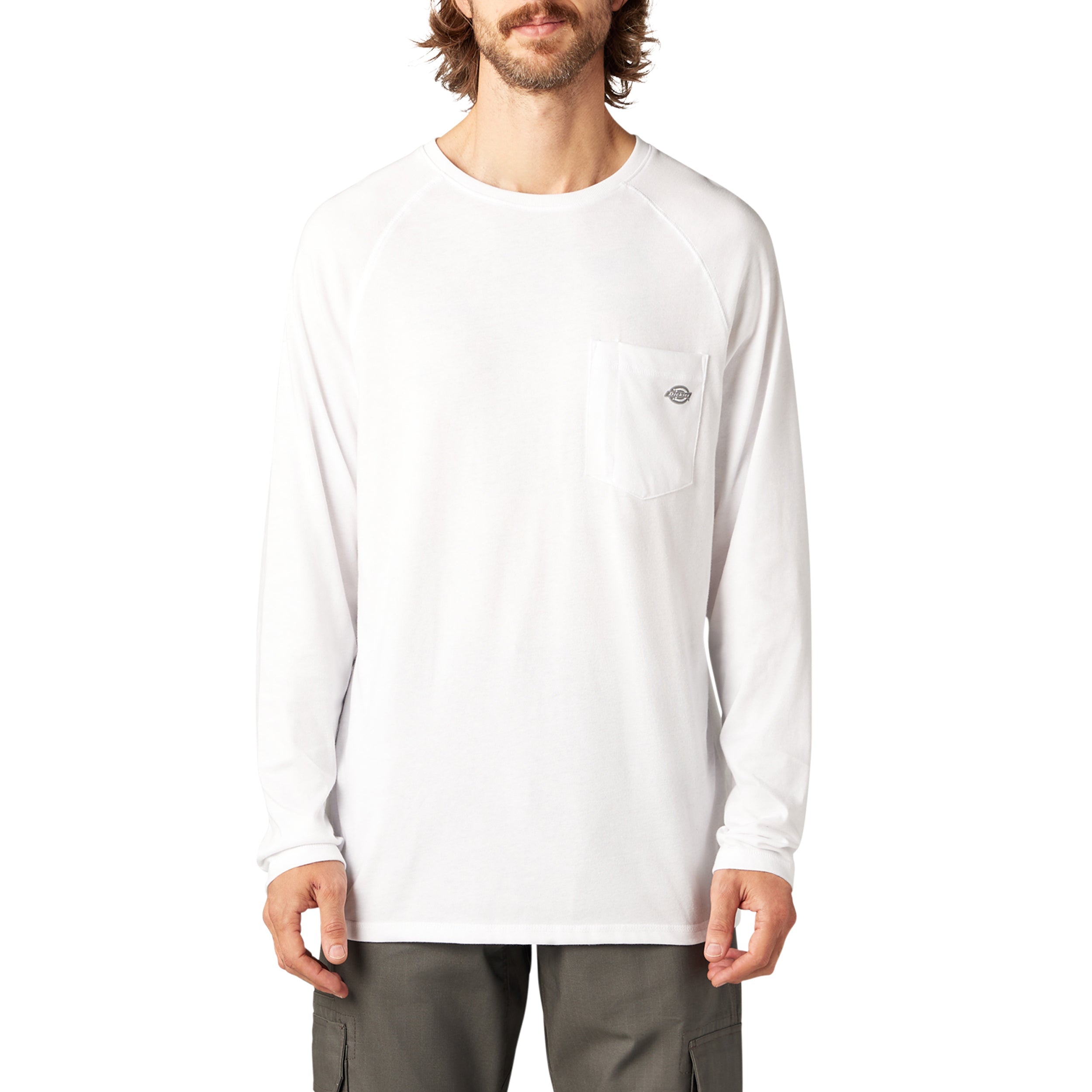 "Cooling Long Sleeve Pocket T-Shirt"