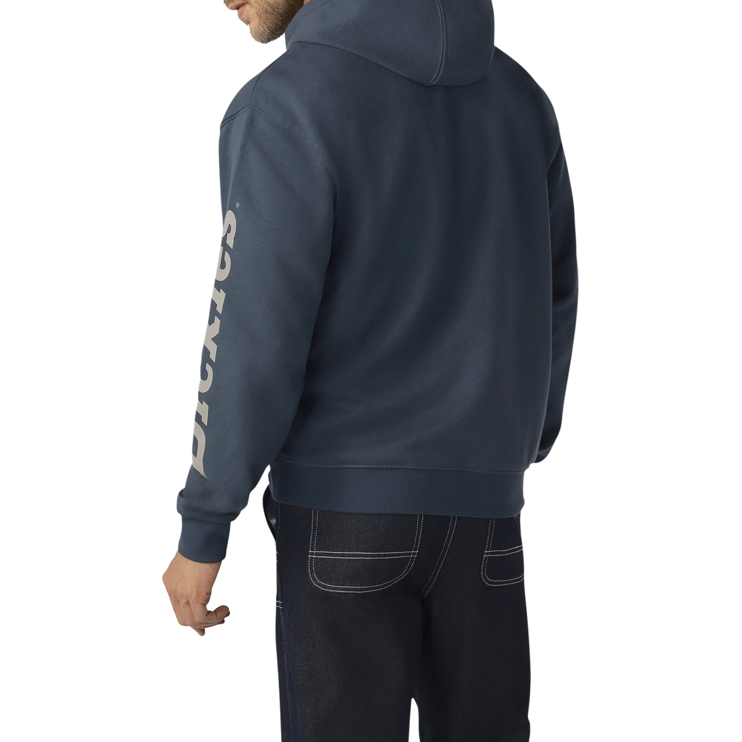 "Water Repellent Sleeve Logo Hoodie"
