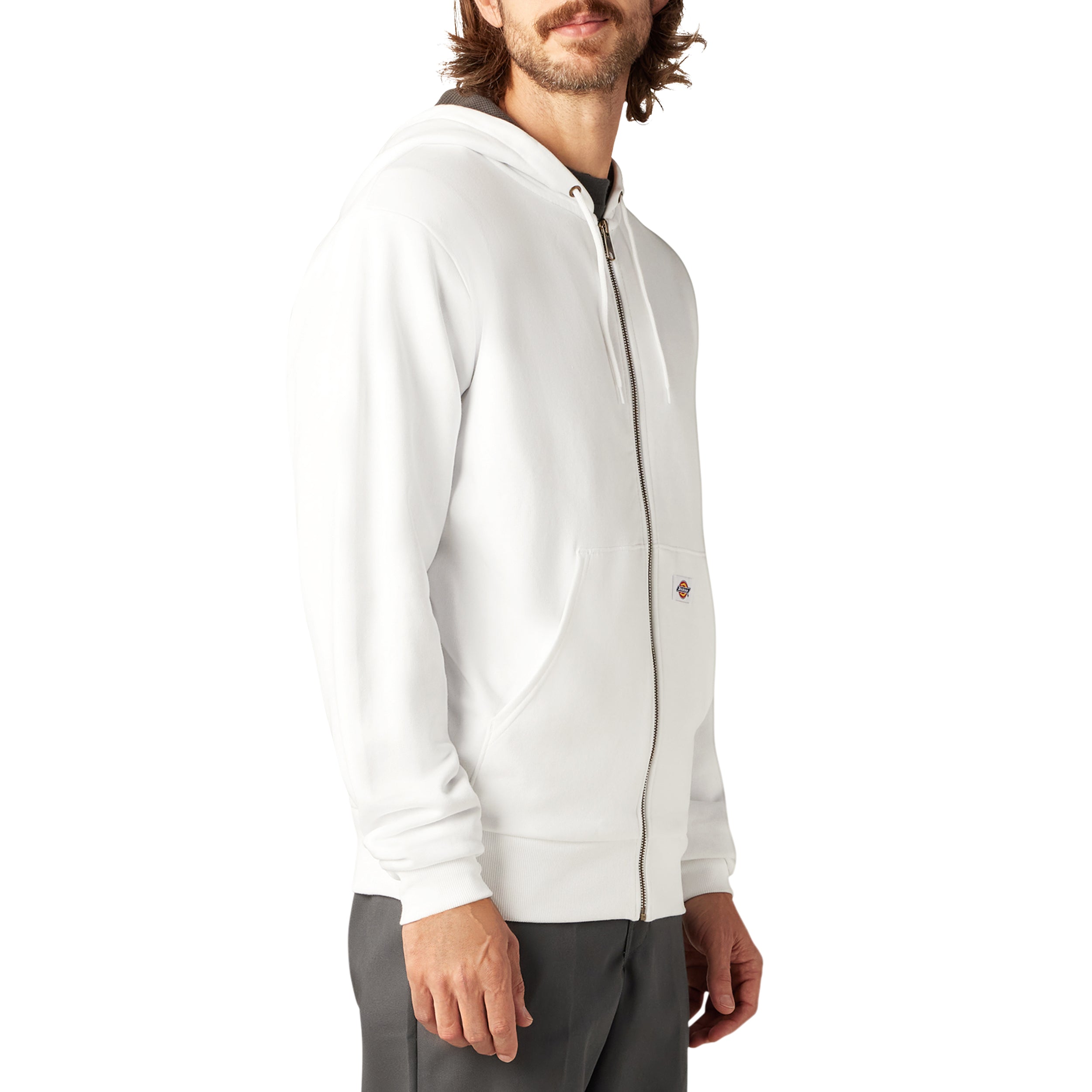 "Thermal Lined Fleece Zip Hoodie"