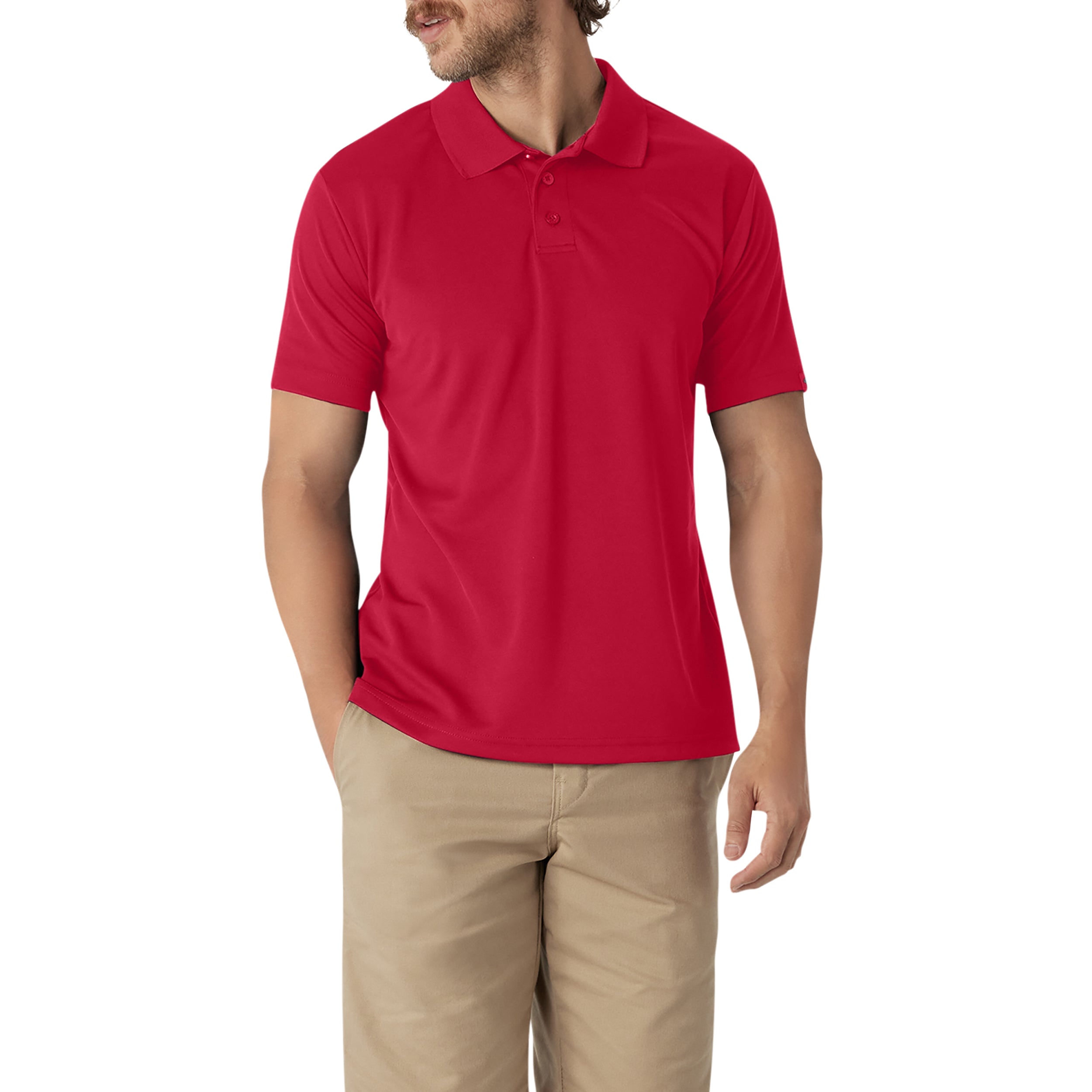 "Short Sleeve Performance Polo Shirt"